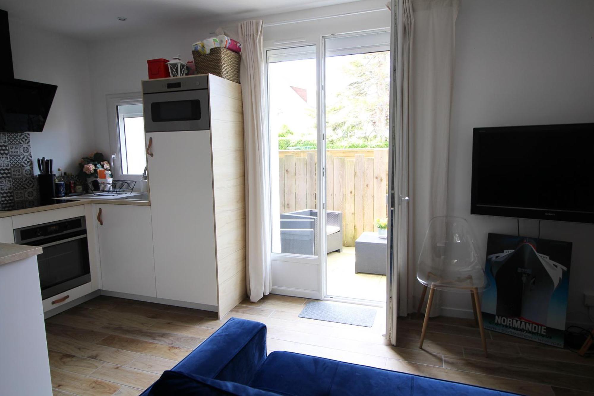Appartement Avec Terrasse Privee, Plage A Pied サントーバン・シュル・メール エクステリア 写真