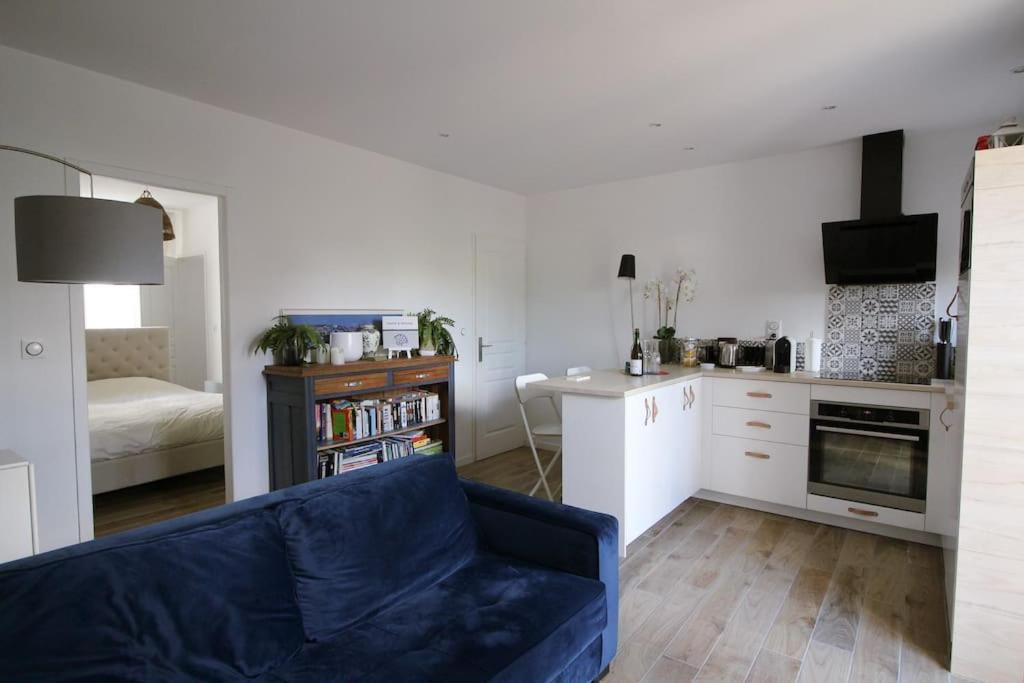 Appartement Avec Terrasse Privee, Plage A Pied サントーバン・シュル・メール エクステリア 写真