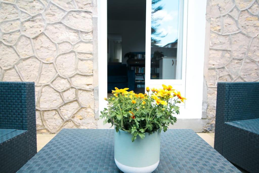 Appartement Avec Terrasse Privee, Plage A Pied サントーバン・シュル・メール エクステリア 写真
