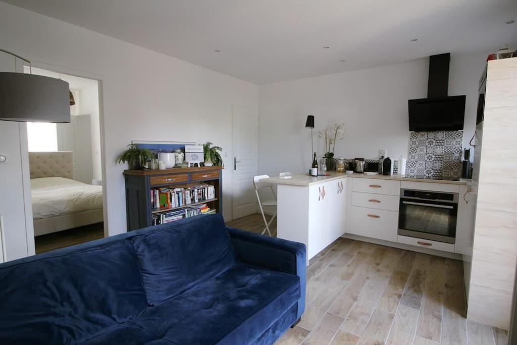 Appartement Avec Terrasse Privee, Plage A Pied サントーバン・シュル・メール エクステリア 写真